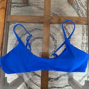 SHEIN Blue Bikini Top